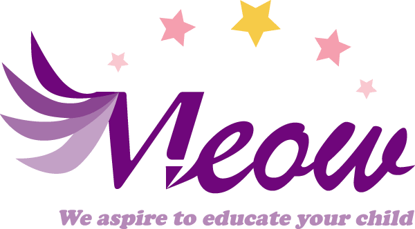 Meow Tuition logo design
