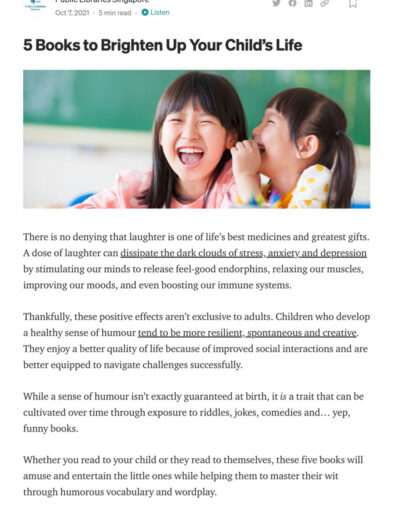 5 Books to Brighten Up Your Child's Life - NLB article 1