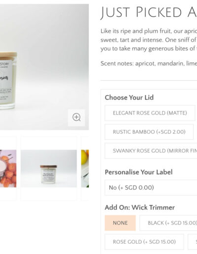 Your Scent Story - Just Picked Apricots