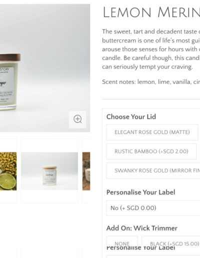 Your Scent Story - Lemon Meringue