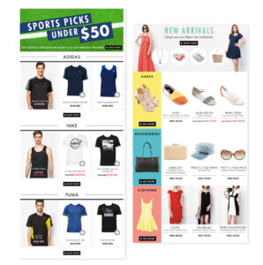 Zalora's E-Newletter Designs