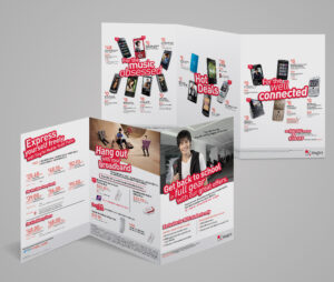 SingTel's Direct Mailer Design