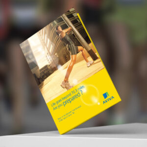 Brochure design for Aviva