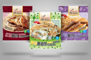 Pancake packaging designs - front